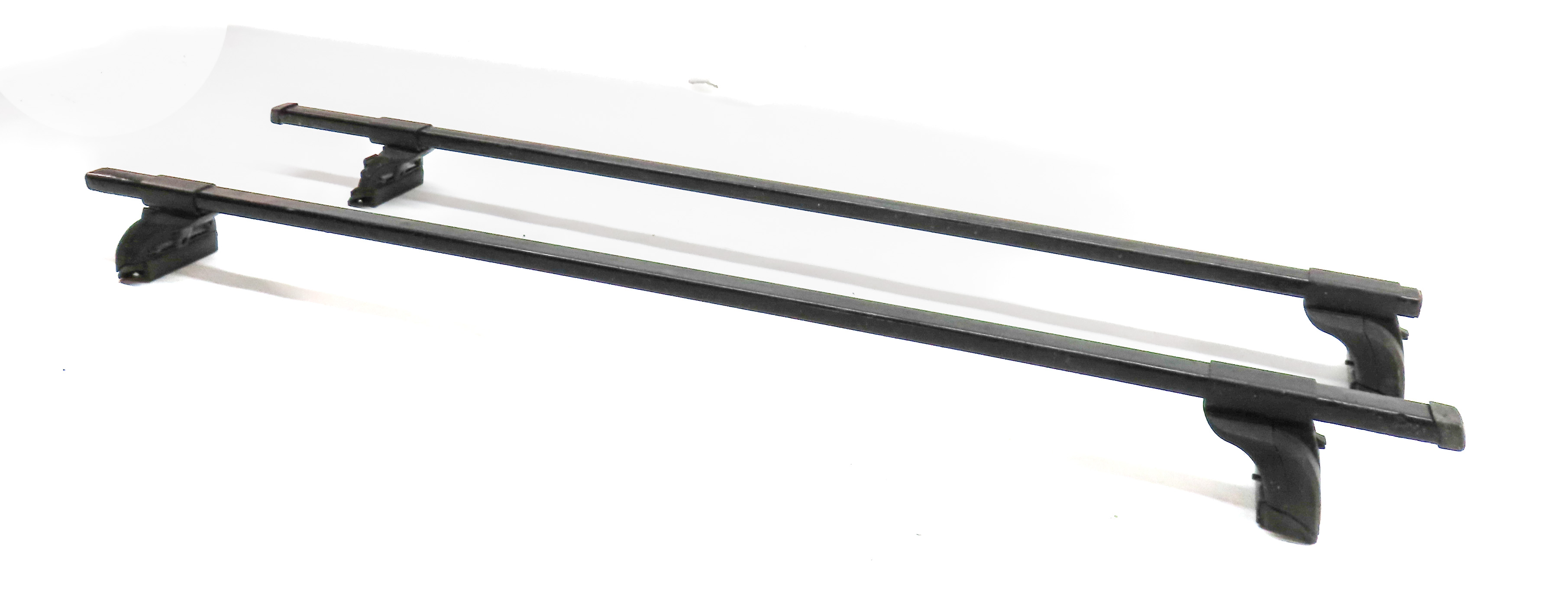 2007 AUDI Q7 (4HL) THULE ROOF CARGO LUGGAGE RACK SET/2 — exact item pictured